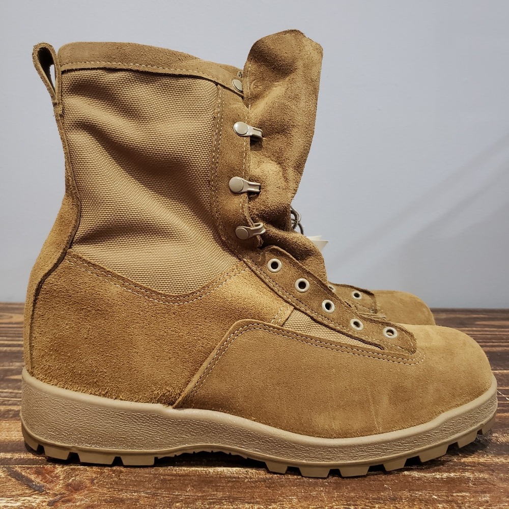 McRae Combat Boots Men 13W 18-D-1034 Tan Like New Tactical Vibram Desert US Army
